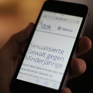 Sexualisierte Gewalt gegen Minderjährige